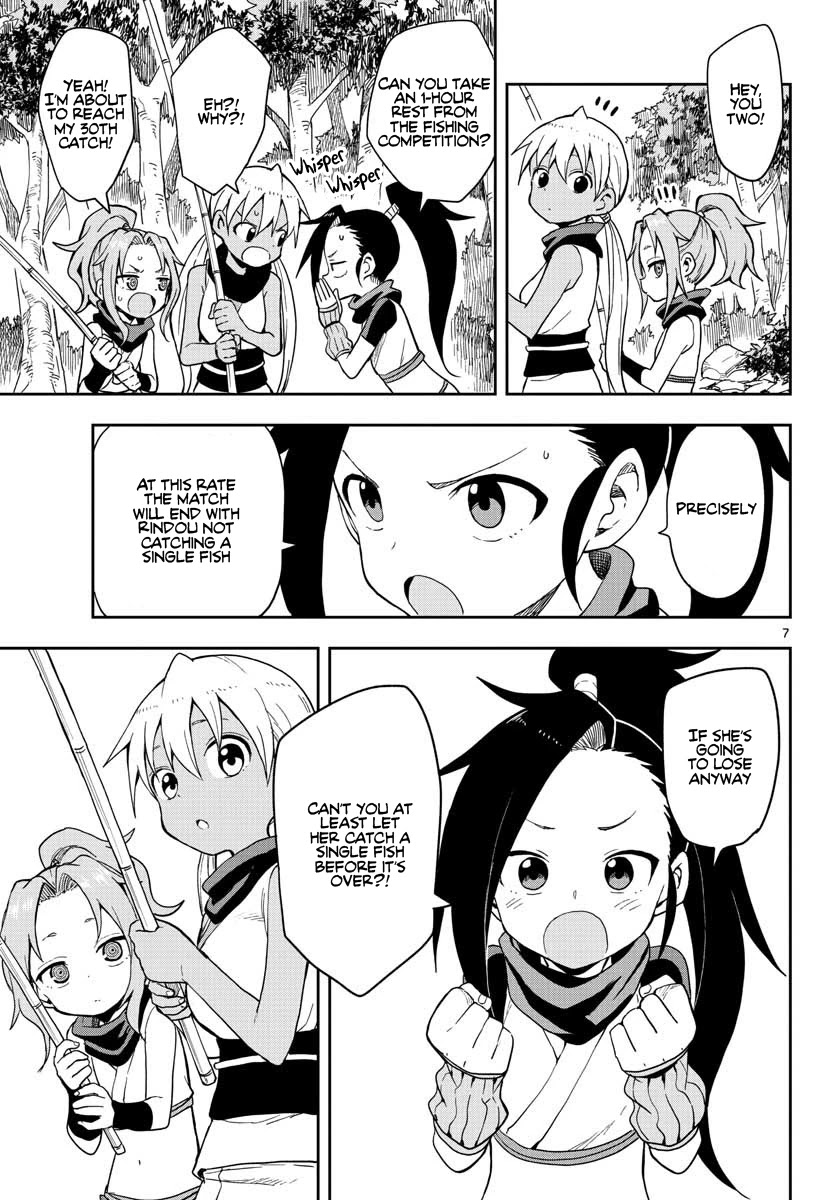 Kunoichi Tsubaki no Mune no Uchi Chapter 39 page 8 - Chapter 39: Fishing Contest