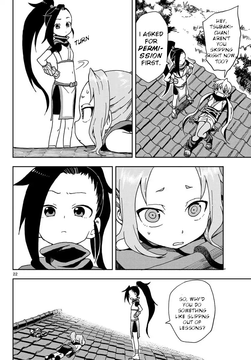 Kunoichi Tsubaki no Mune no Uchi Chapter 4 page 23 - Chapter 4: Nee-Sama and the Escape Plan