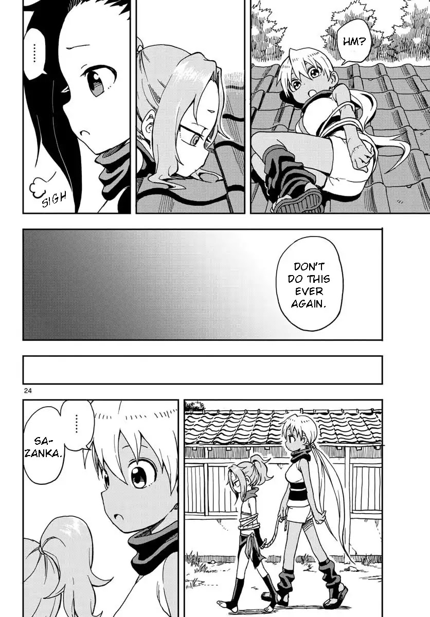 Kunoichi Tsubaki no Mune no Uchi Chapter 4 page 25 - Chapter 4: Nee-Sama and the Escape Plan