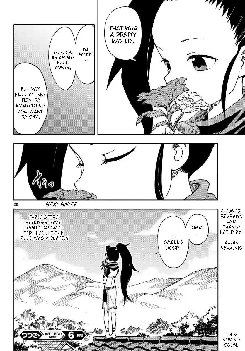 Kunoichi Tsubaki no Mune no Uchi Chapter 4 page 27 - Chapter 4: Nee-Sama and the Escape Plan