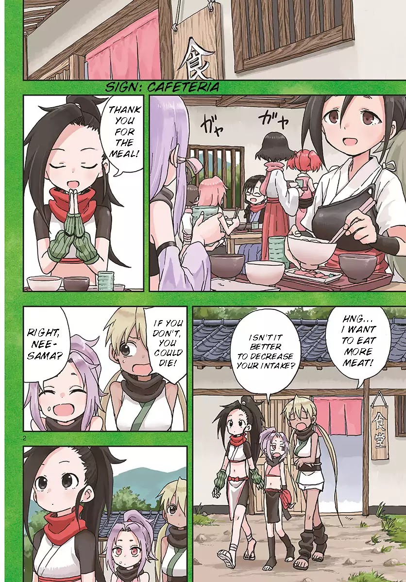 Kunoichi Tsubaki no Mune no Uchi Chapter 4 page 3 - Chapter 4: Nee-Sama and the Escape Plan