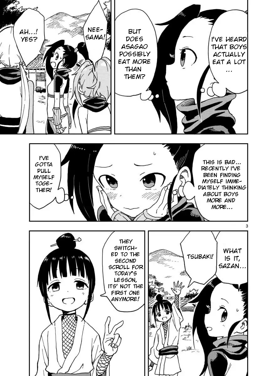 Kunoichi Tsubaki no Mune no Uchi Chapter 4 page 4 - Chapter 4: Nee-Sama and the Escape Plan