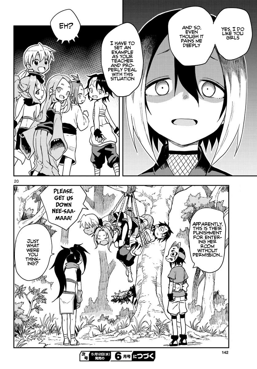 Kunoichi Tsubaki no Mune no Uchi Chapter 40 page 21 - Chapter 40: Gift