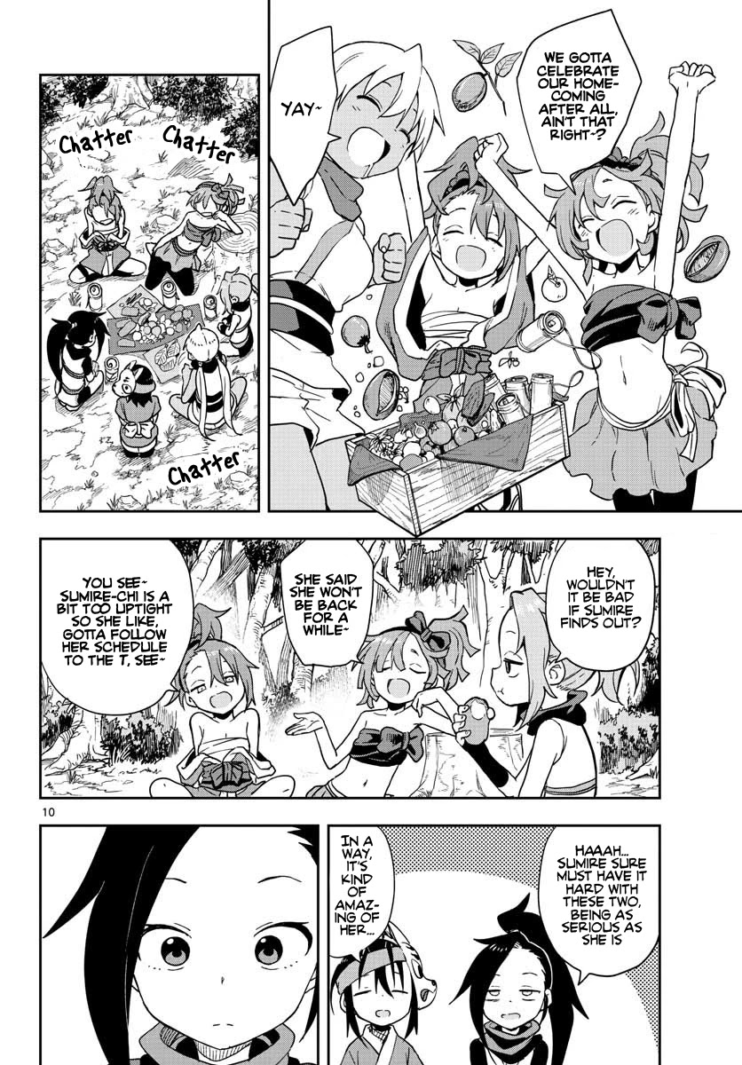 Kunoichi Tsubaki no Mune no Uchi Chapter 41 page 11 - Chapter 41: The Fruits of Their Training