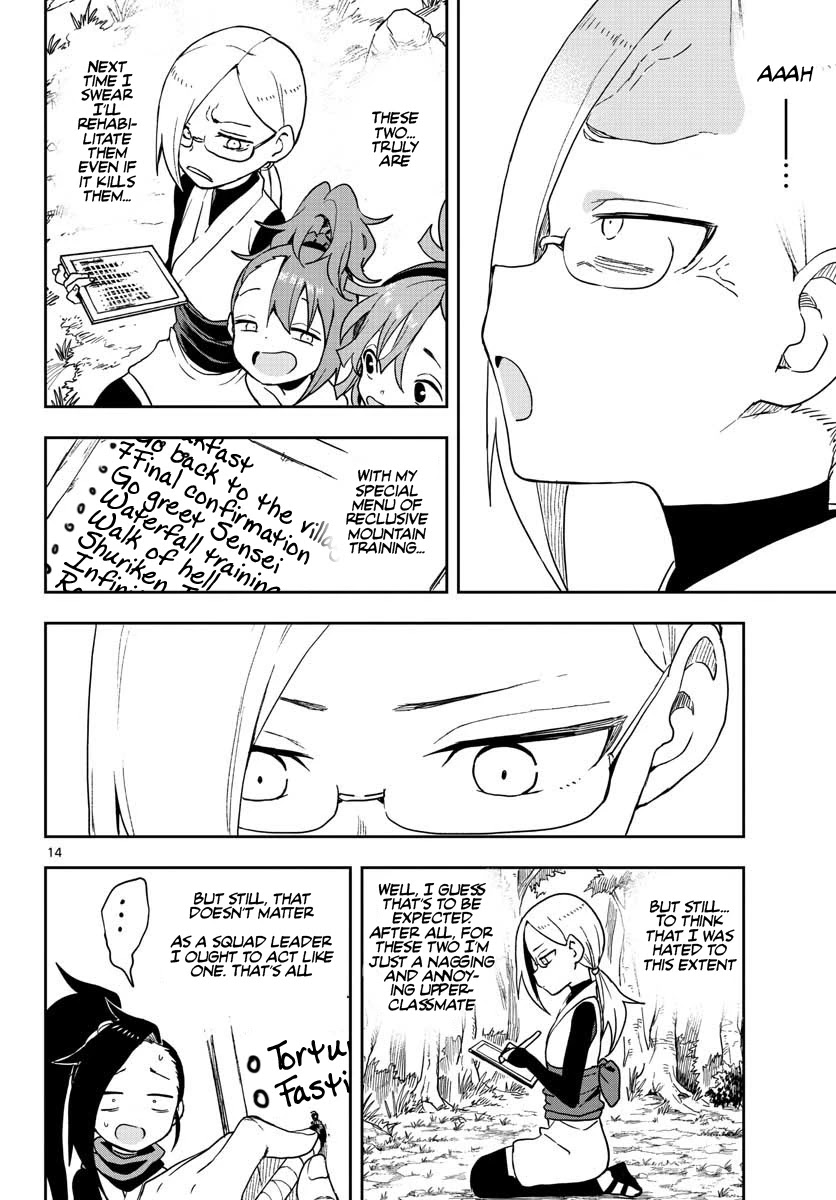 Kunoichi Tsubaki no Mune no Uchi Chapter 41 page 15 - Chapter 41: The Fruits of Their Training