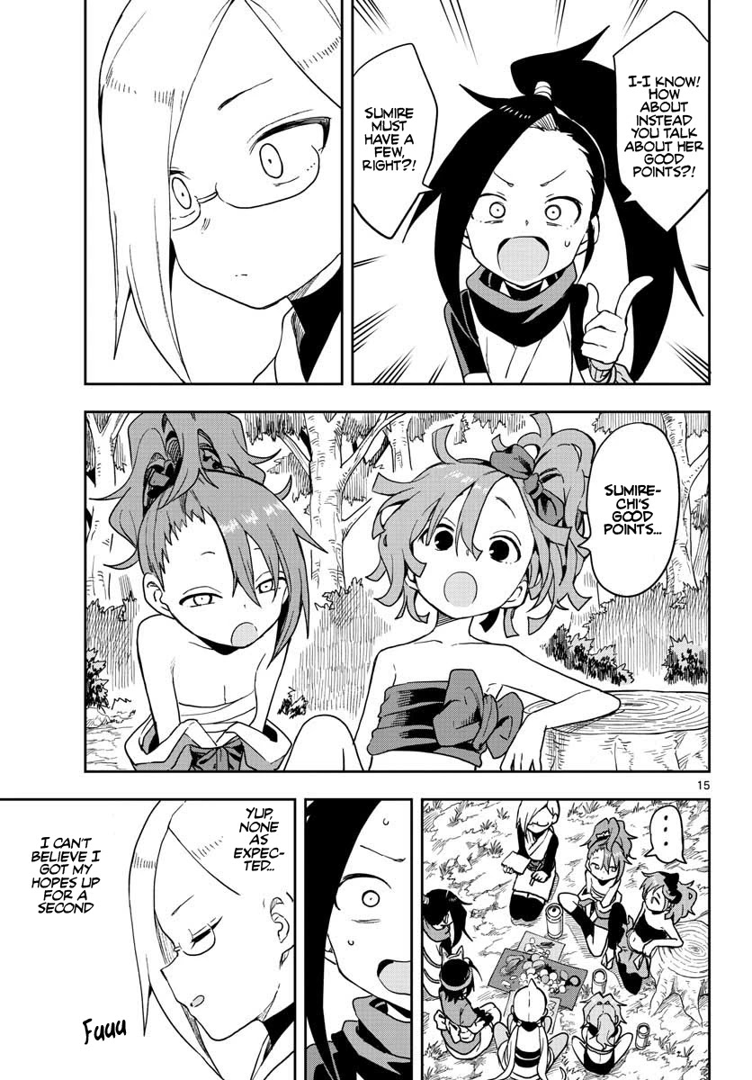 Kunoichi Tsubaki no Mune no Uchi Chapter 41 page 16 - Chapter 41: The Fruits of Their Training