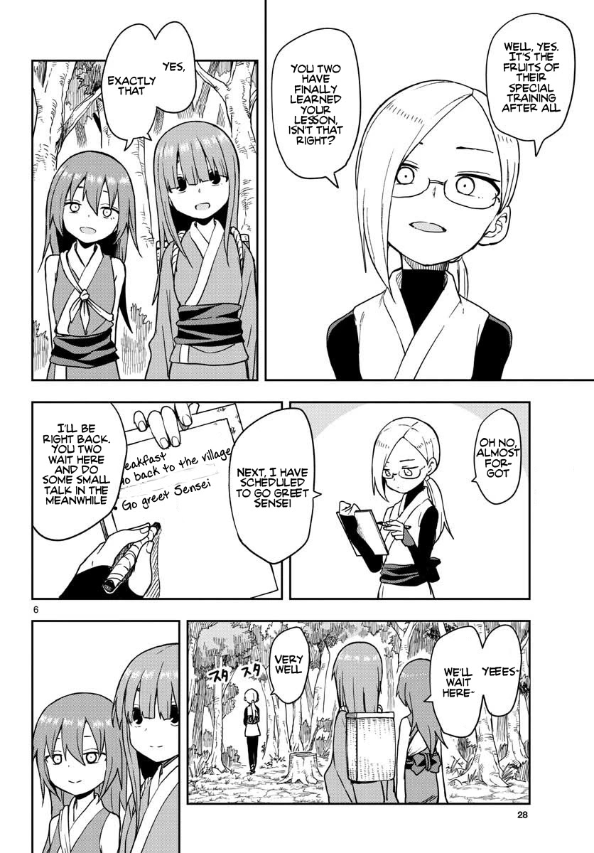Kunoichi Tsubaki no Mune no Uchi Chapter 41 page 7 - Chapter 41: The Fruits of Their Training