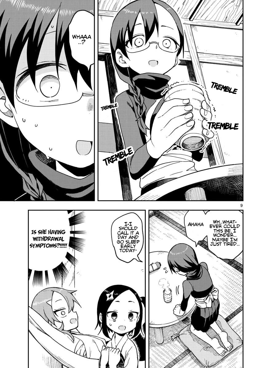 Kunoichi Tsubaki no Mune no Uchi Chapter 42 page 10 - Chapter 42: Trap Senpai