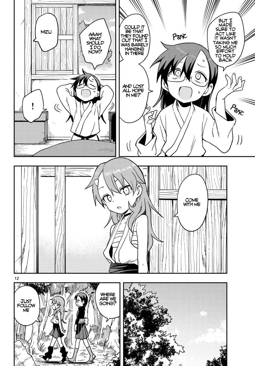Kunoichi Tsubaki no Mune no Uchi Chapter 42 page 13 - Chapter 42: Trap Senpai