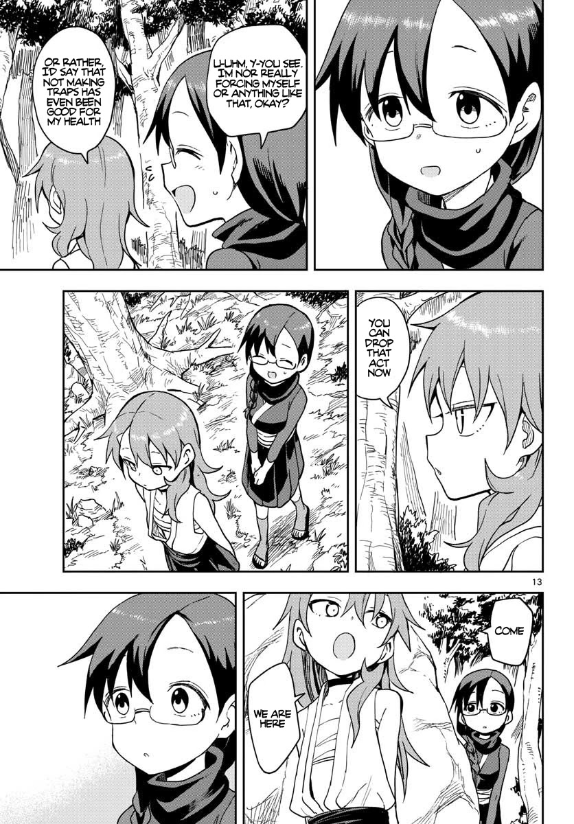 Kunoichi Tsubaki no Mune no Uchi Chapter 42 page 14 - Chapter 42: Trap Senpai