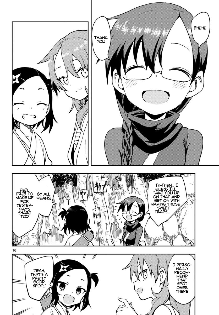 Kunoichi Tsubaki no Mune no Uchi Chapter 42 page 17 - Chapter 42: Trap Senpai
