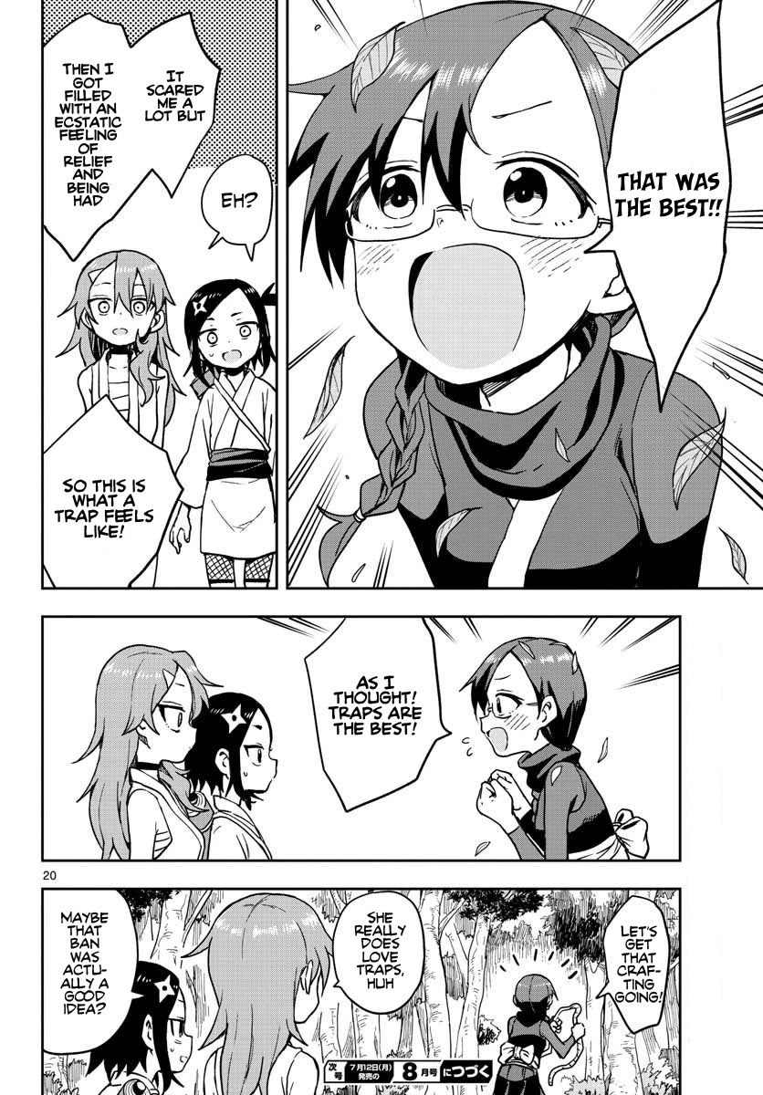 Kunoichi Tsubaki no Mune no Uchi Chapter 42 page 21 - Chapter 42: Trap Senpai