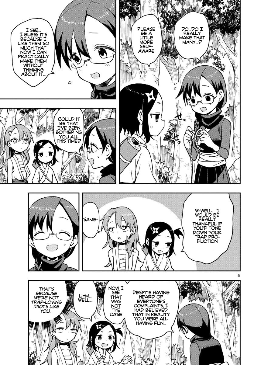 Kunoichi Tsubaki no Mune no Uchi Chapter 42 page 6 - Chapter 42: Trap Senpai
