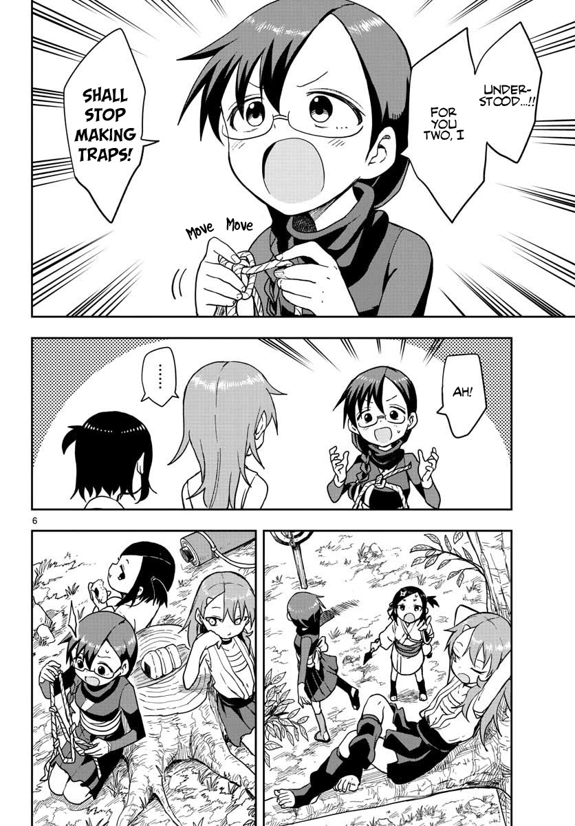Kunoichi Tsubaki no Mune no Uchi Chapter 42 page 7 - Chapter 42: Trap Senpai