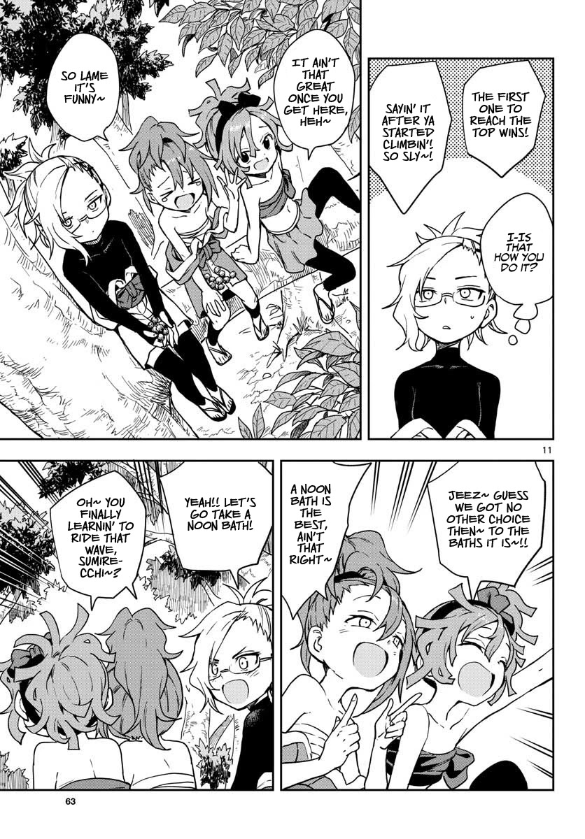 Kunoichi Tsubaki no Mune no Uchi Chapter 43 page 12 - Chapter 43: Our Color
