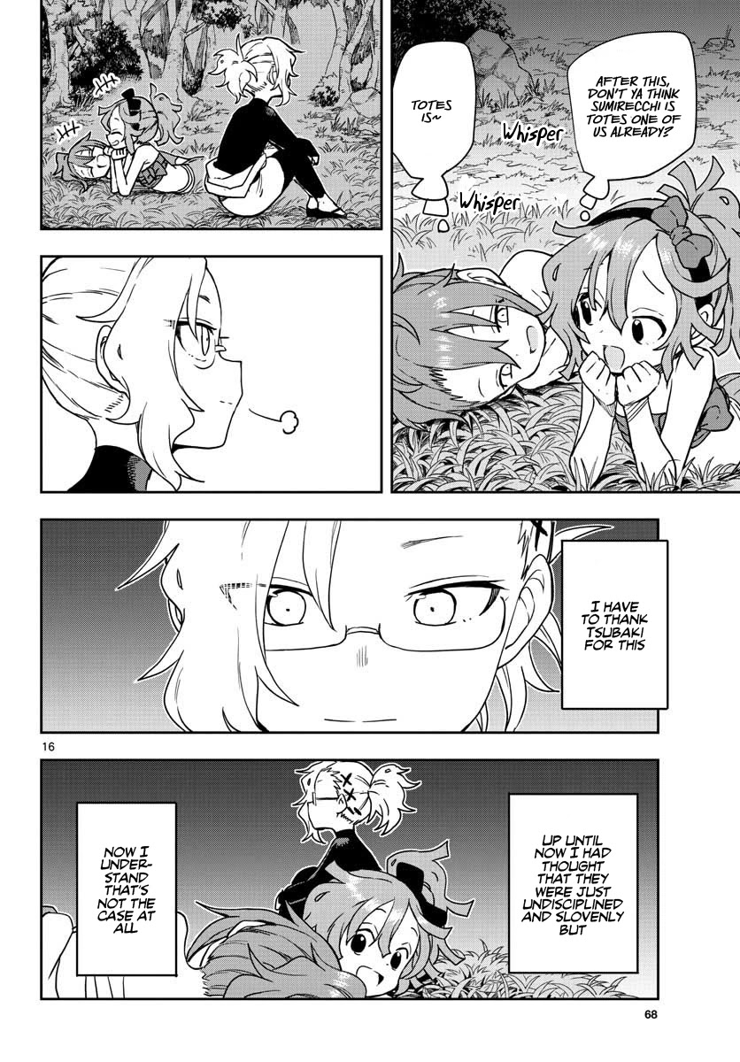 Kunoichi Tsubaki no Mune no Uchi Chapter 43 page 17 - Chapter 43: Our Color