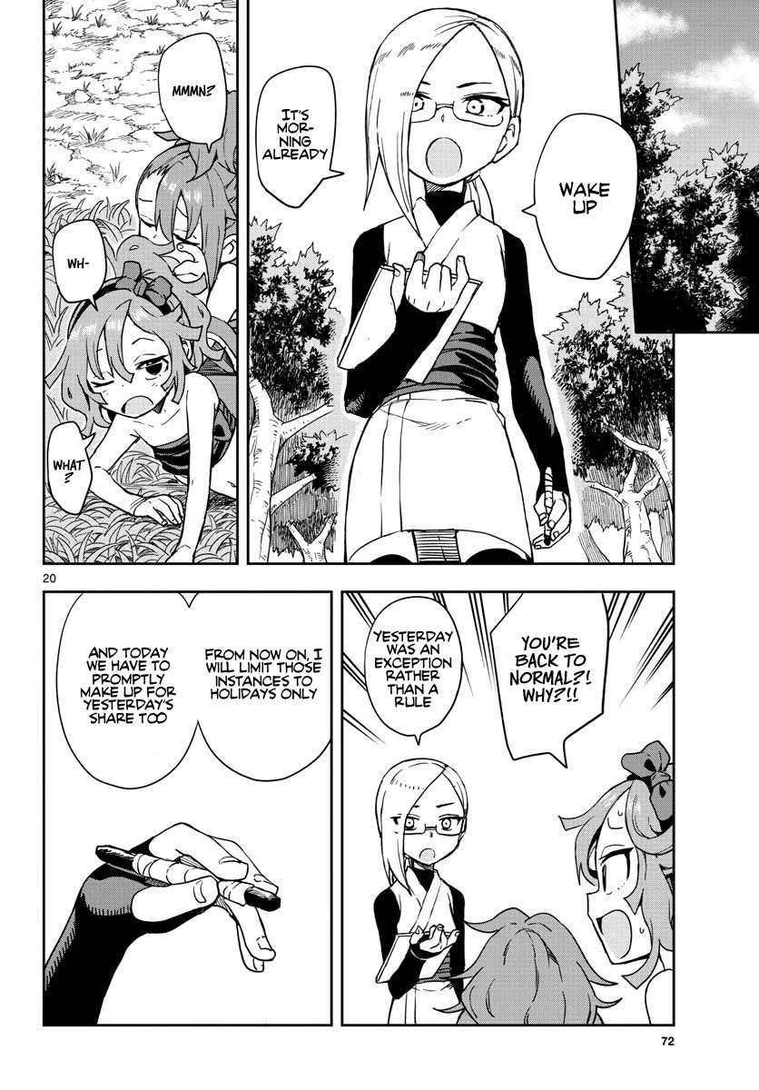 Kunoichi Tsubaki no Mune no Uchi Chapter 43 page 20 - Chapter 43: Our Color
