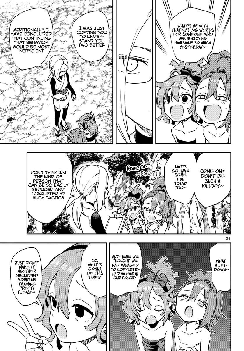 Kunoichi Tsubaki no Mune no Uchi Chapter 43 page 21 - Chapter 43: Our Color