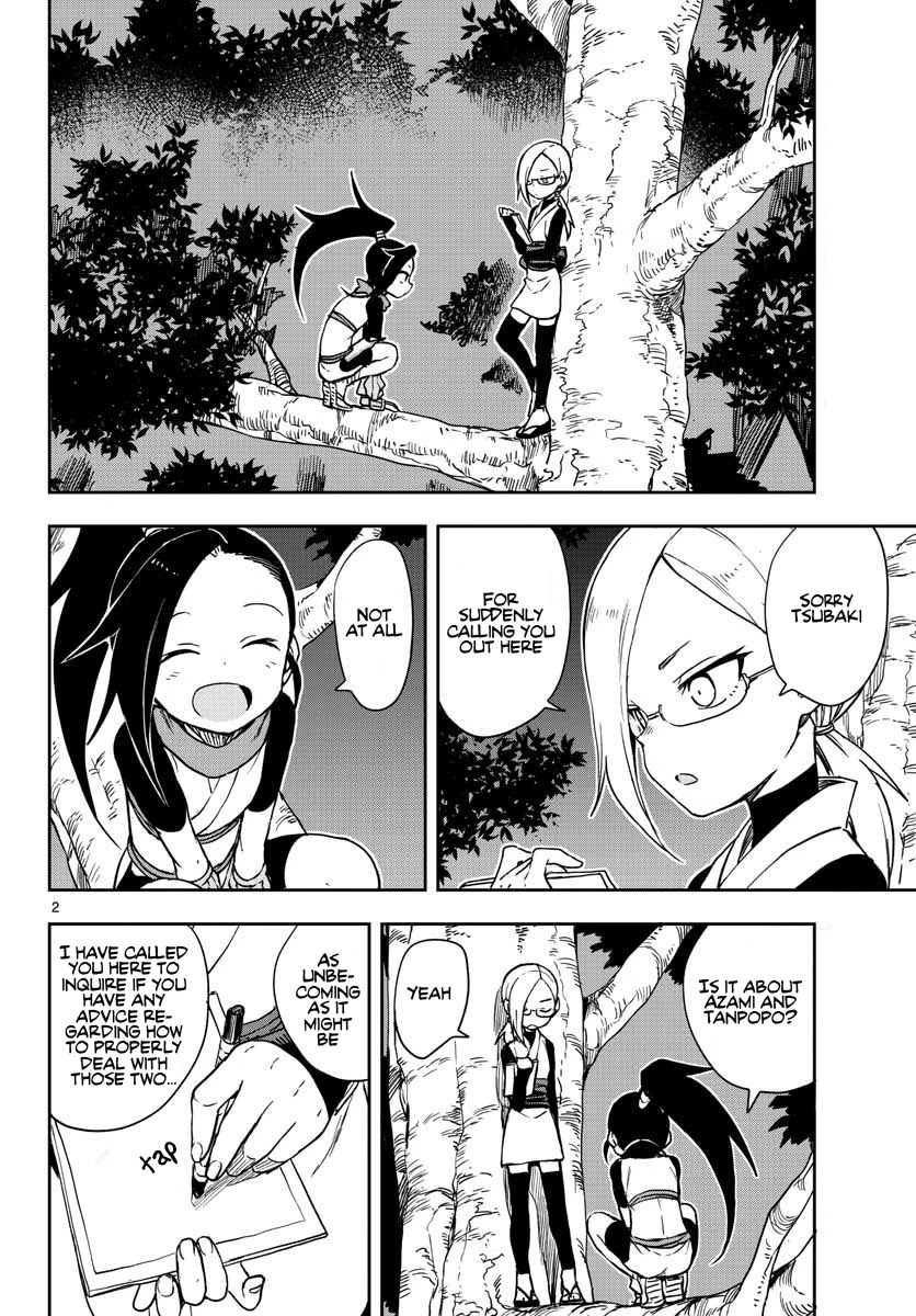 Kunoichi Tsubaki no Mune no Uchi Chapter 43 page 3 - Chapter 43: Our Color