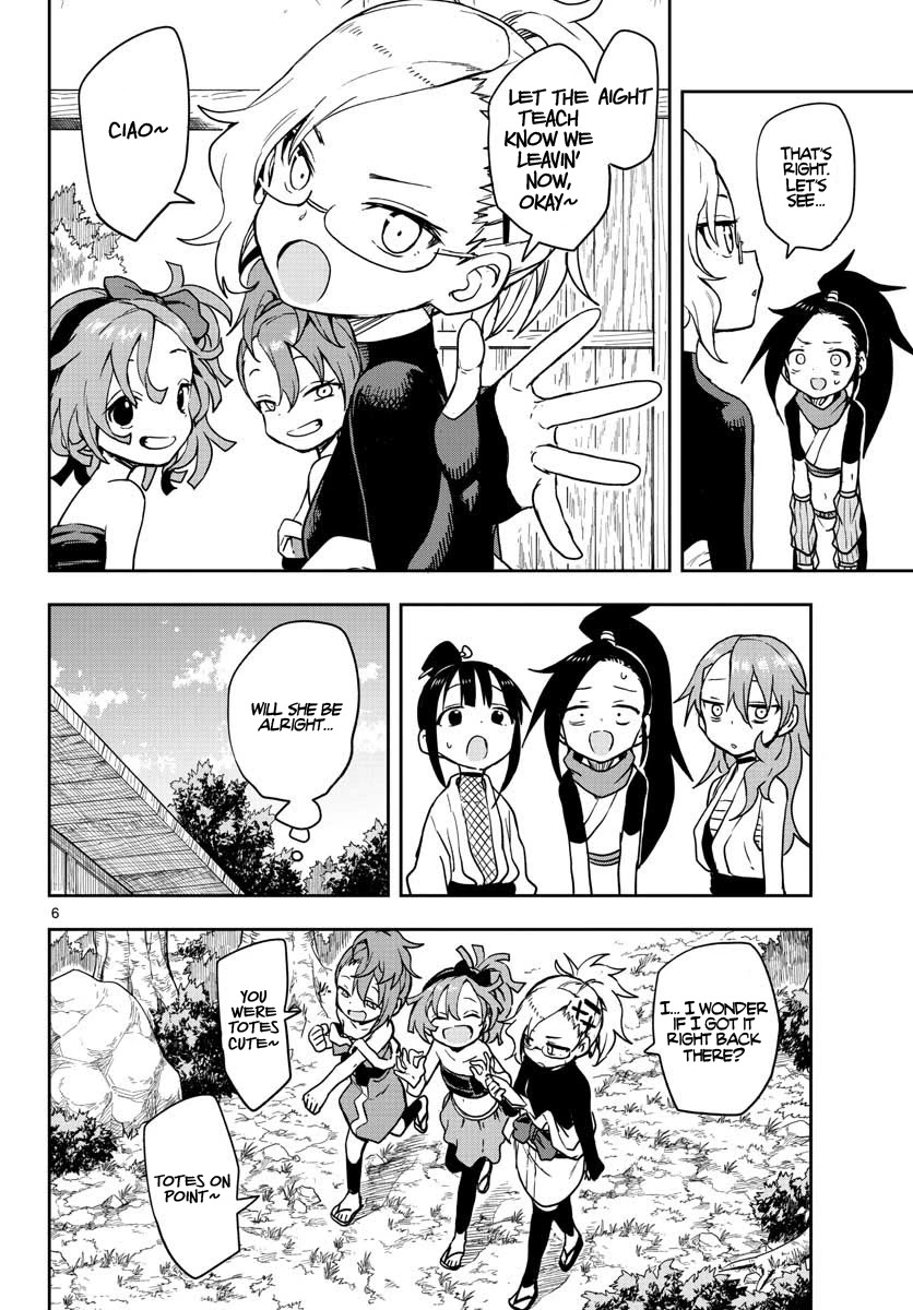 Kunoichi Tsubaki no Mune no Uchi Chapter 43 page 7 - Chapter 43: Our Color