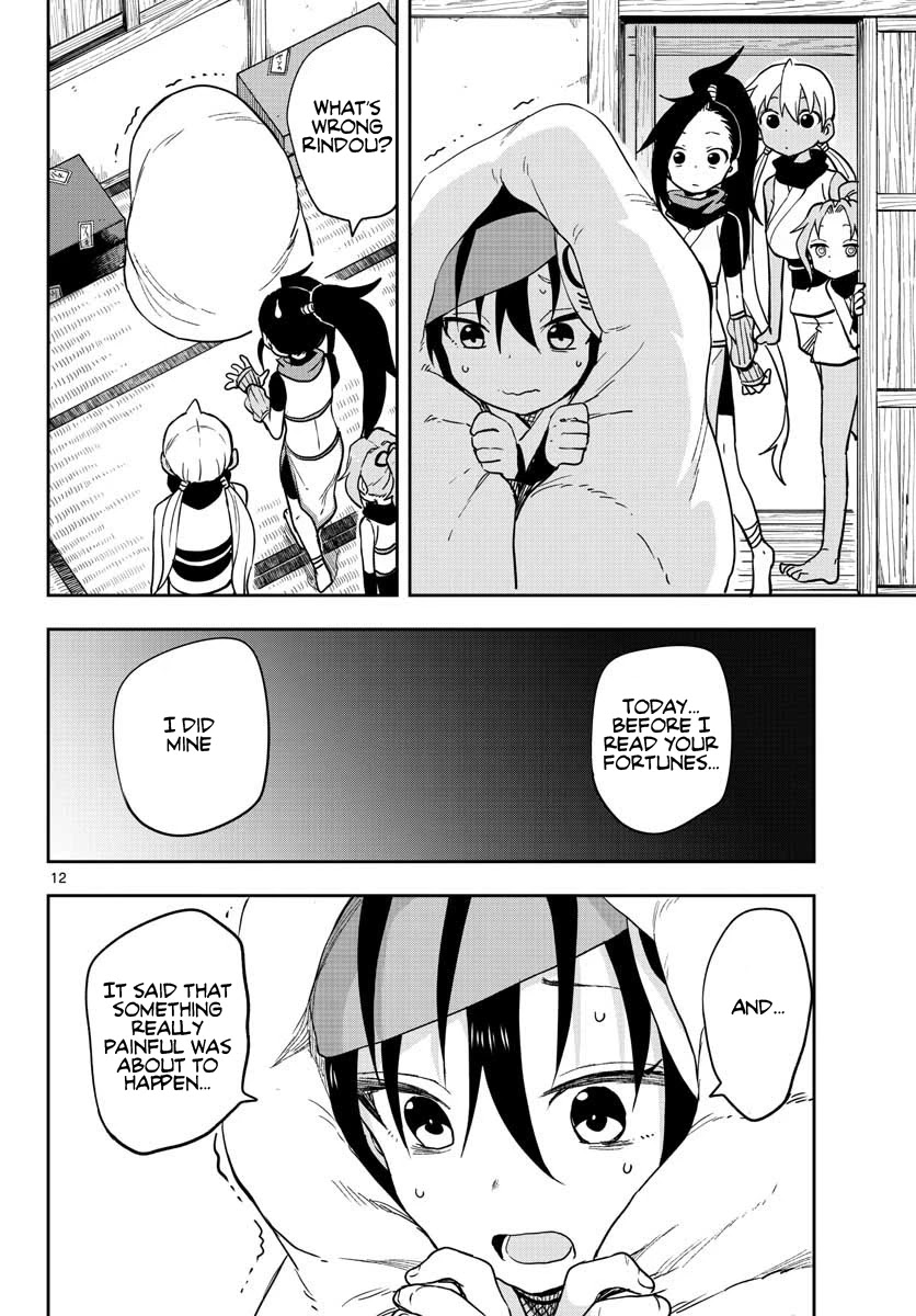 Kunoichi Tsubaki no Mune no Uchi Chapter 47 page 13 - Chapter 47: Rindou's Fortune Telling