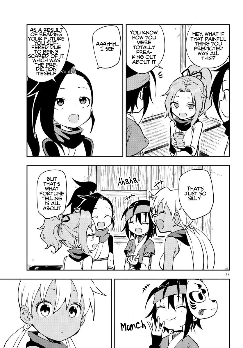 Kunoichi Tsubaki no Mune no Uchi Chapter 47 page 18 - Chapter 47: Rindou's Fortune Telling