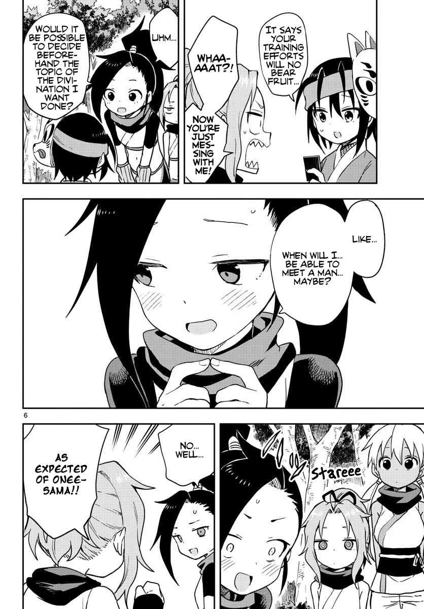 Kunoichi Tsubaki no Mune no Uchi Chapter 47 page 7 - Chapter 47: Rindou's Fortune Telling