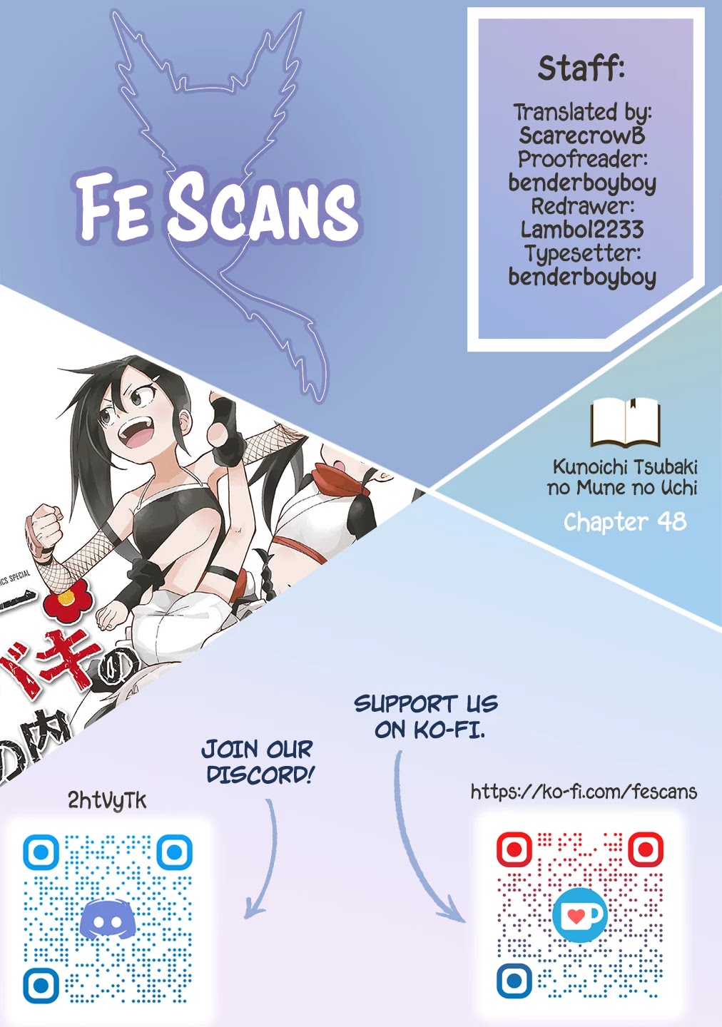Kunoichi Tsubaki no Mune no Uchi Chapter 48 page 1 - Chapter 48: Aogiri's Training