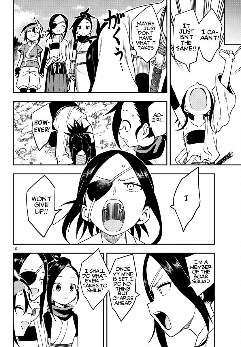 Kunoichi Tsubaki no Mune no Uchi Chapter 48 page 11 - Chapter 48: Aogiri's Training