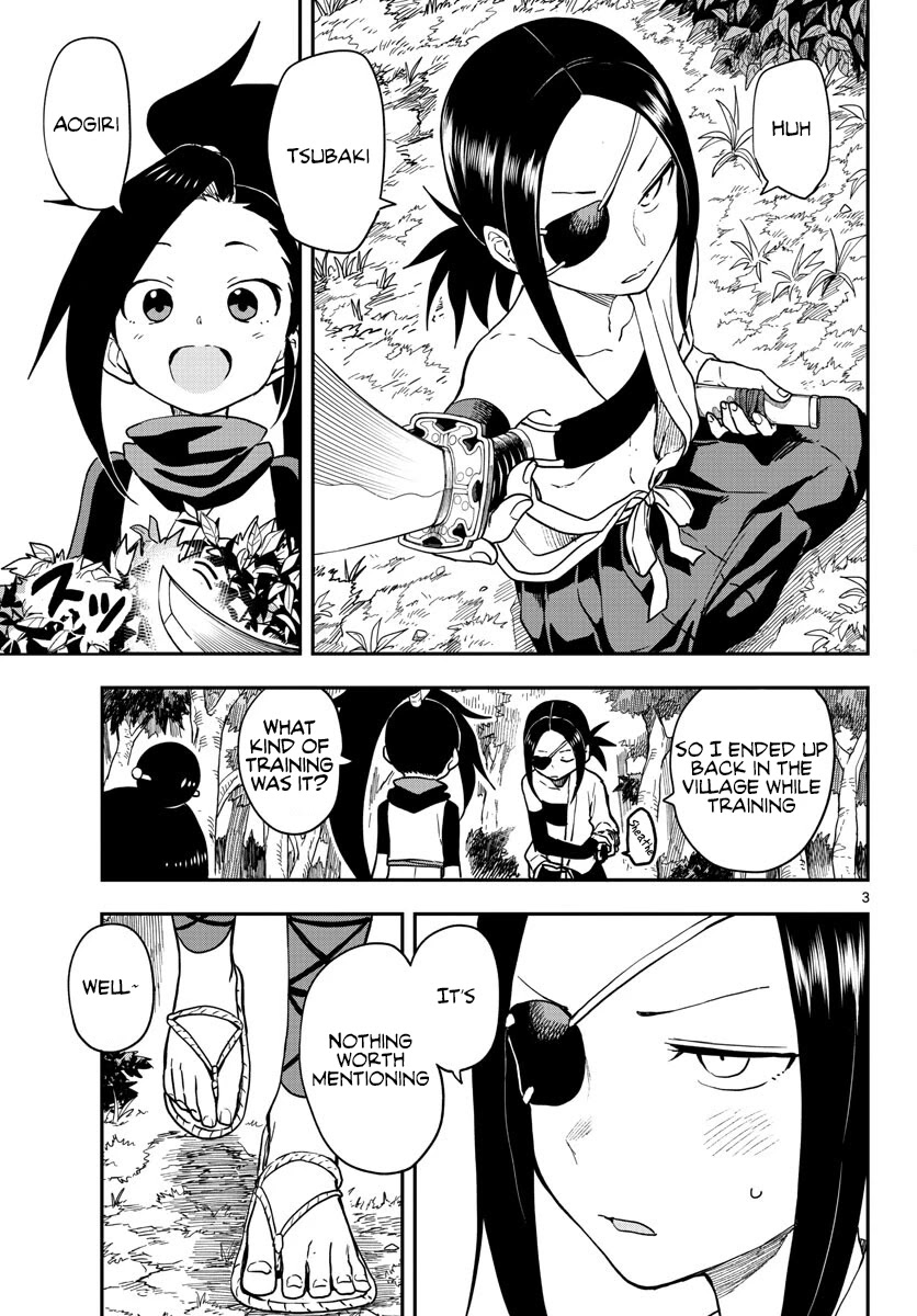 Kunoichi Tsubaki no Mune no Uchi Chapter 48 page 4 - Chapter 48: Aogiri's Training