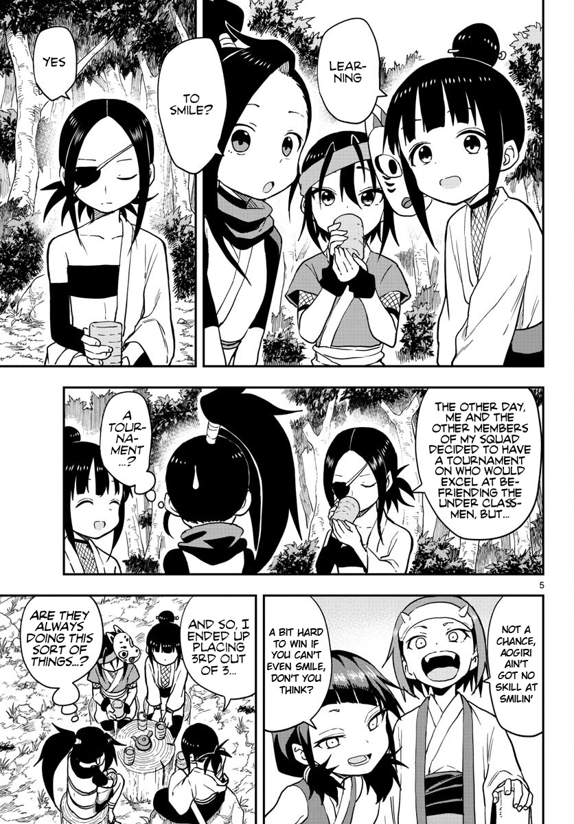 Kunoichi Tsubaki no Mune no Uchi Chapter 48 page 6 - Chapter 48: Aogiri's Training