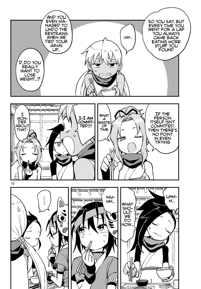 Kunoichi Tsubaki no Mune no Uchi Chapter 49 page 14 - Chapter 49: Heavy