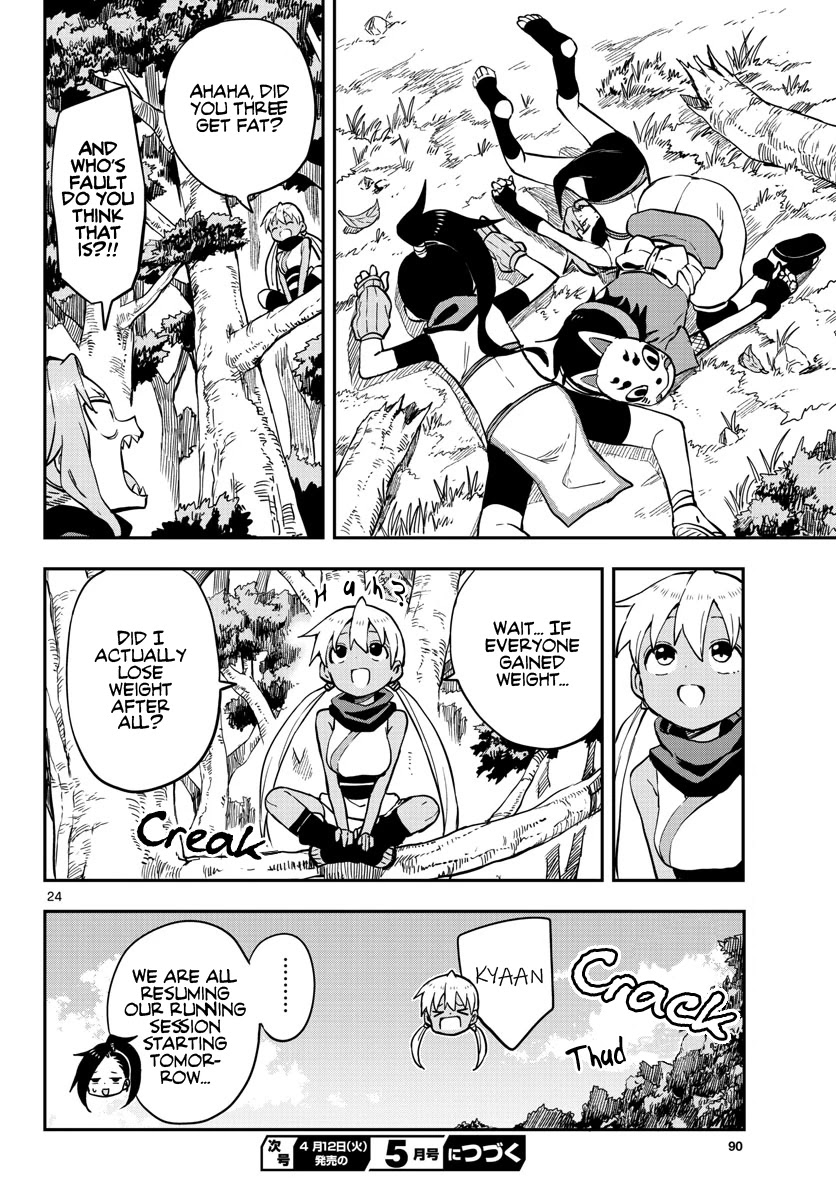 Kunoichi Tsubaki no Mune no Uchi Chapter 49 page 28 - Chapter 49: Heavy