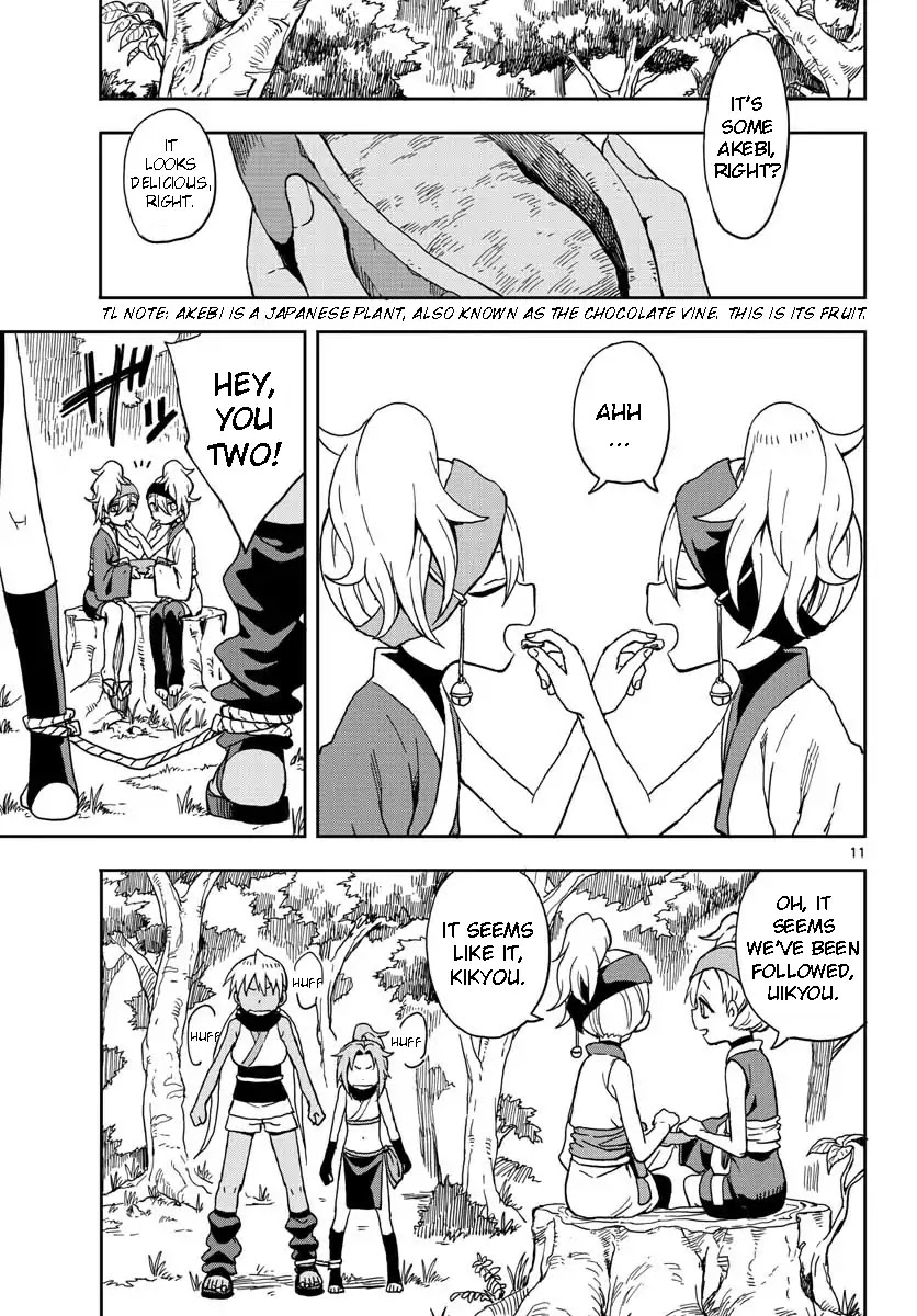 Kunoichi Tsubaki no Mune no Uchi Chapter 5 page 11 - Chapter 5: The Buddy Showdown