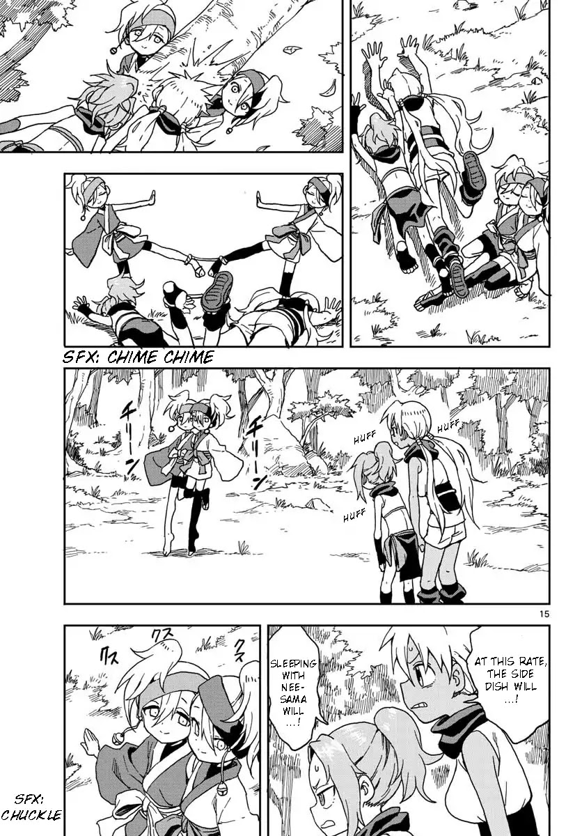 Kunoichi Tsubaki no Mune no Uchi Chapter 5 page 15 - Chapter 5: The Buddy Showdown