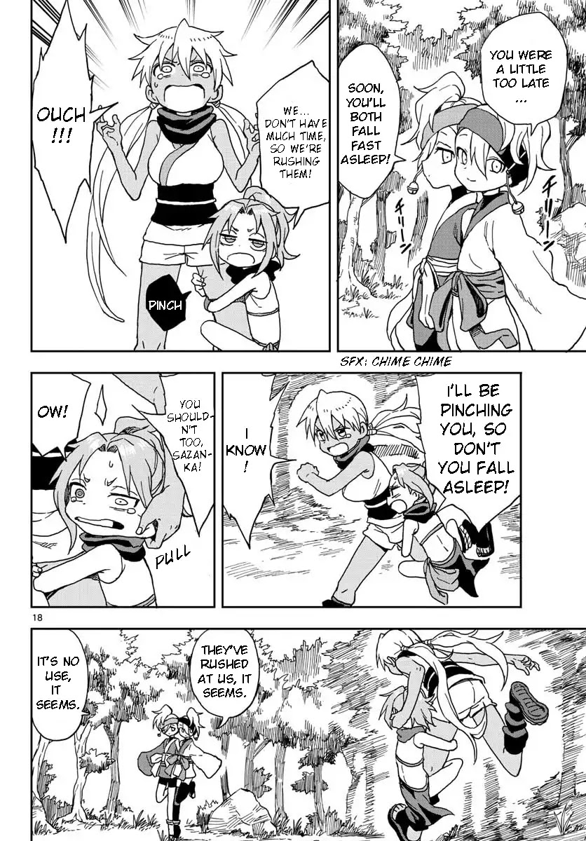 Kunoichi Tsubaki no Mune no Uchi Chapter 5 page 18 - Chapter 5: The Buddy Showdown