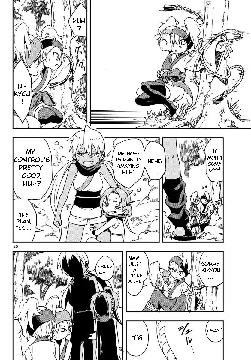 Kunoichi Tsubaki no Mune no Uchi Chapter 5 page 20 - Chapter 5: The Buddy Showdown