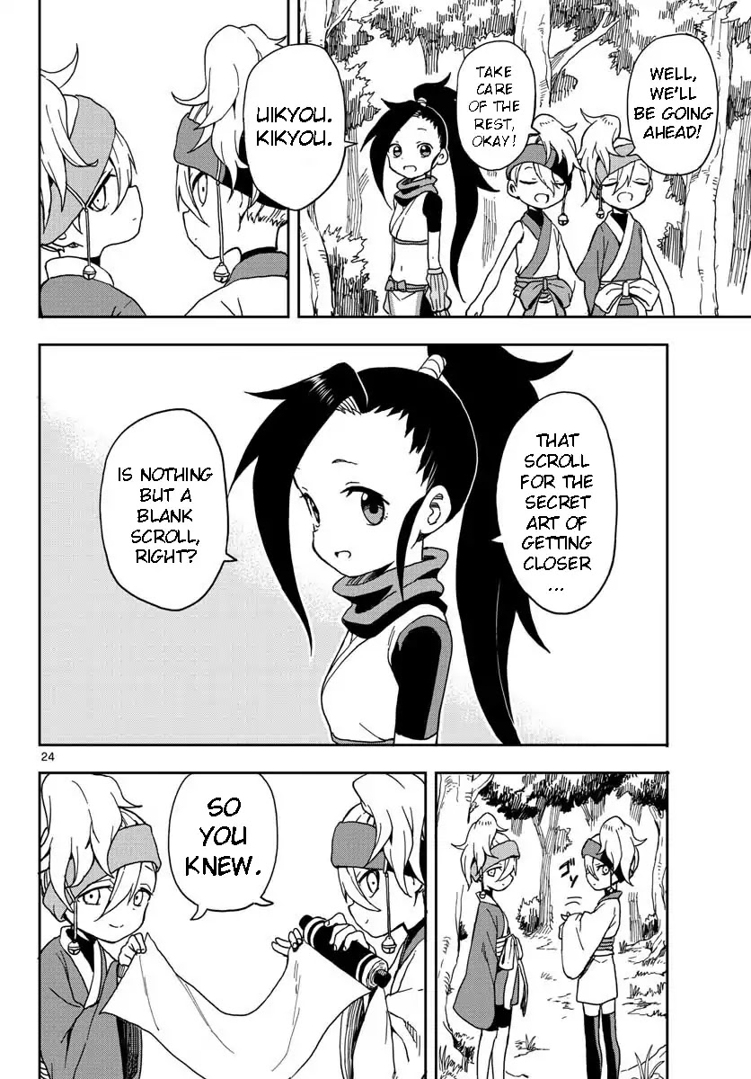 Kunoichi Tsubaki no Mune no Uchi Chapter 5 page 24 - Chapter 5: The Buddy Showdown
