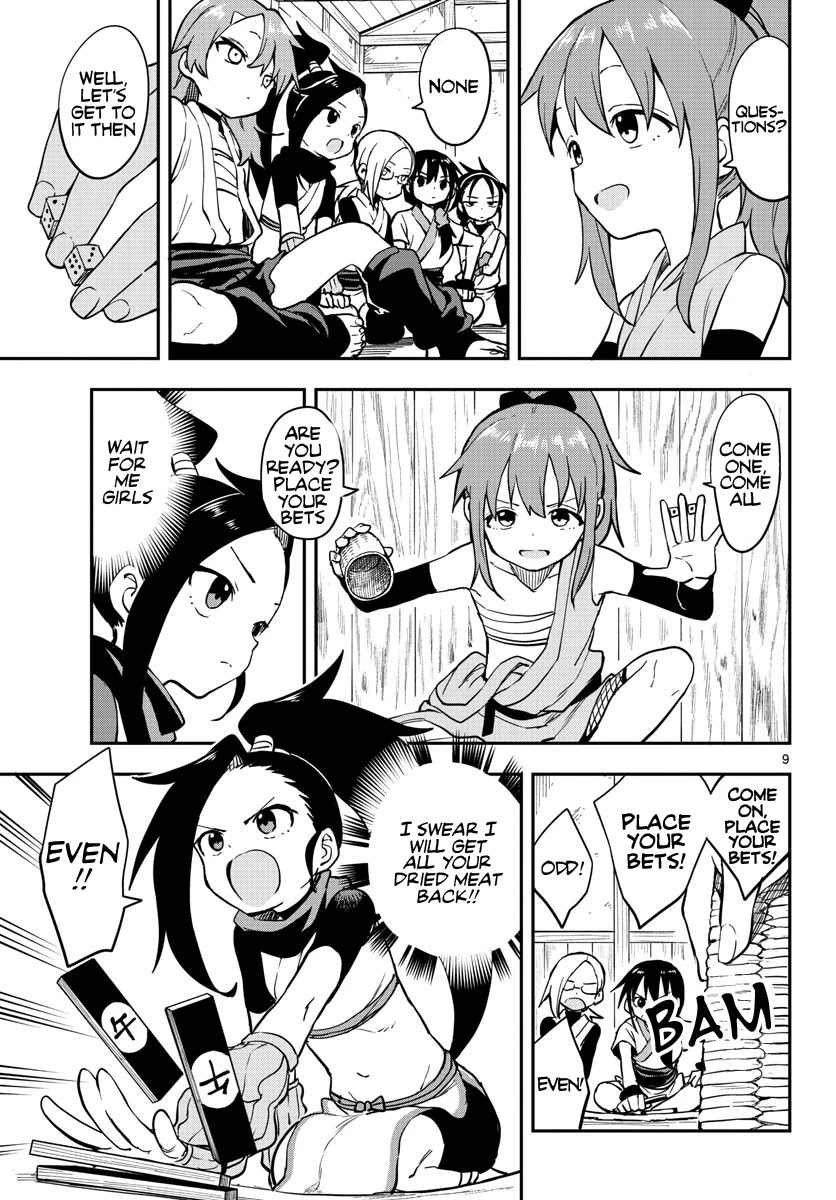 Kunoichi Tsubaki no Mune no Uchi Chapter 50 page 14 - Chapter 50: Akane Class's Dicey Life