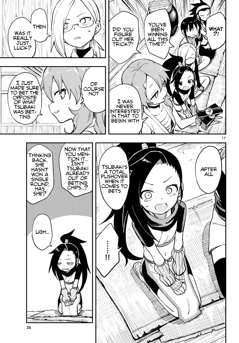 Kunoichi Tsubaki no Mune no Uchi Chapter 50 page 22 - Chapter 50: Akane Class's Dicey Life