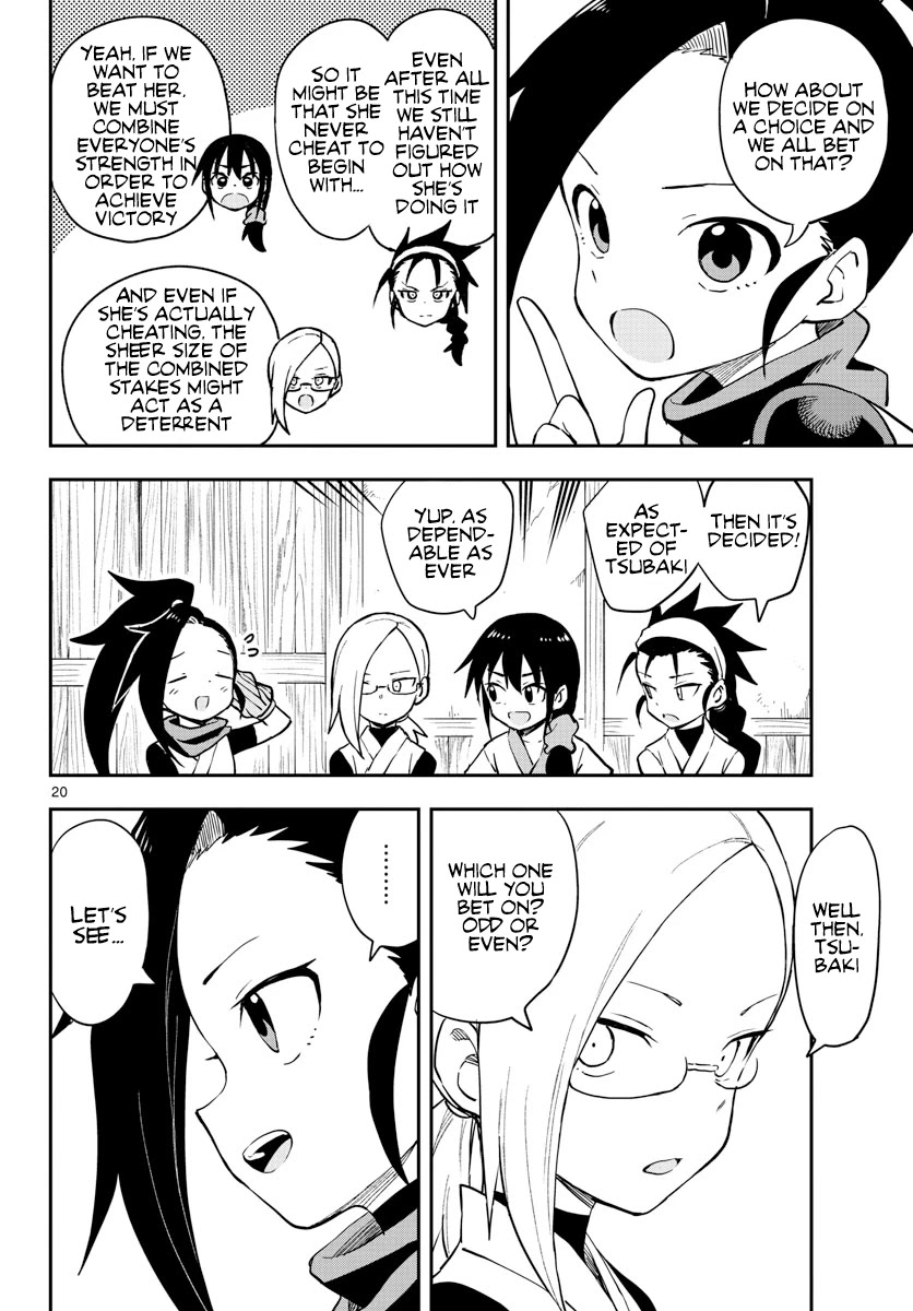 Kunoichi Tsubaki no Mune no Uchi Chapter 50 page 25 - Chapter 50: Akane Class's Dicey Life