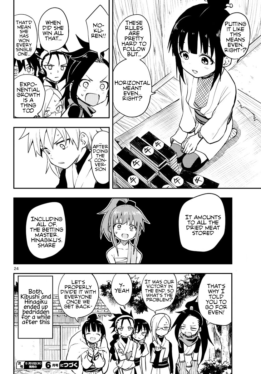Kunoichi Tsubaki no Mune no Uchi Chapter 50 page 29 - Chapter 50: Akane Class's Dicey Life
