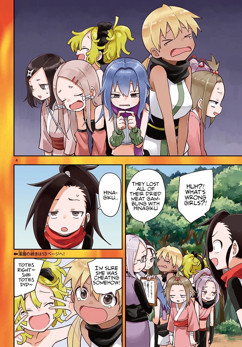Kunoichi Tsubaki no Mune no Uchi Chapter 50 page 5 - Chapter 50: Akane Class's Dicey Life