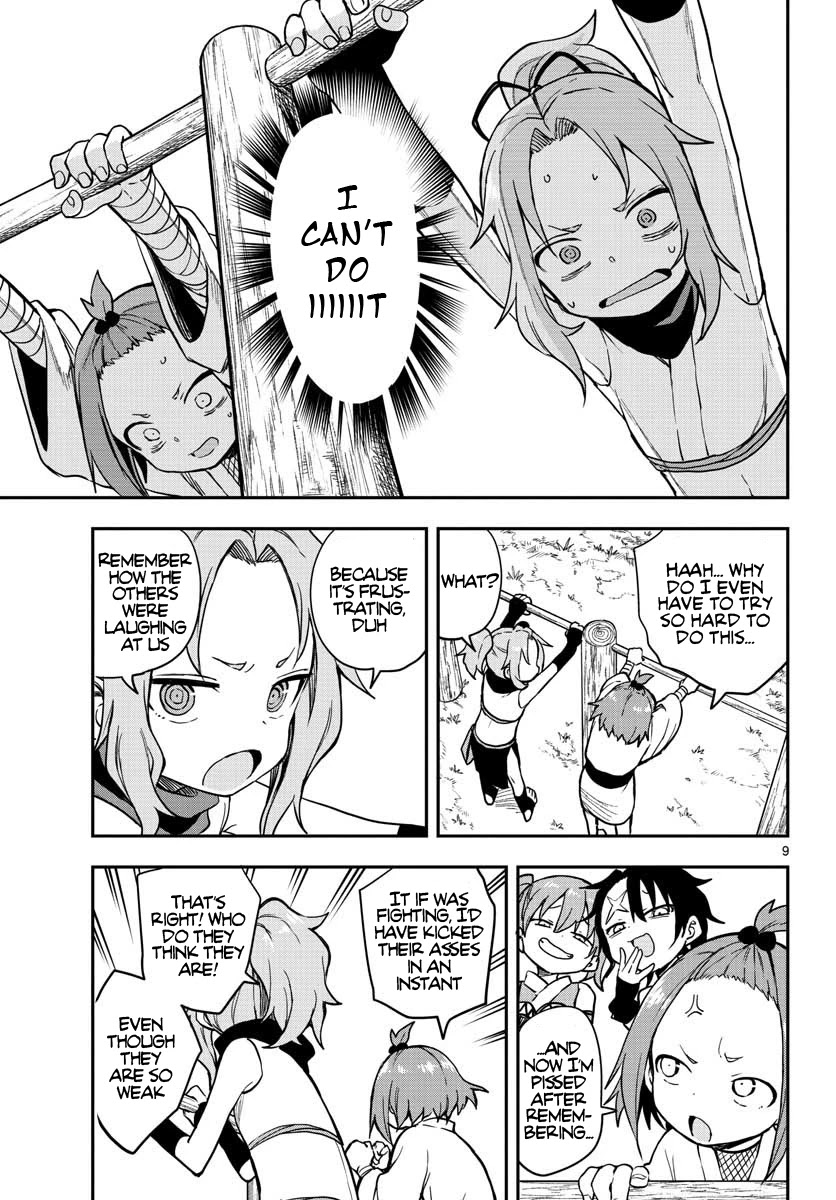 Kunoichi Tsubaki no Mune no Uchi Chapter 52 page 10 - Chapter 52: Back Hip Circle