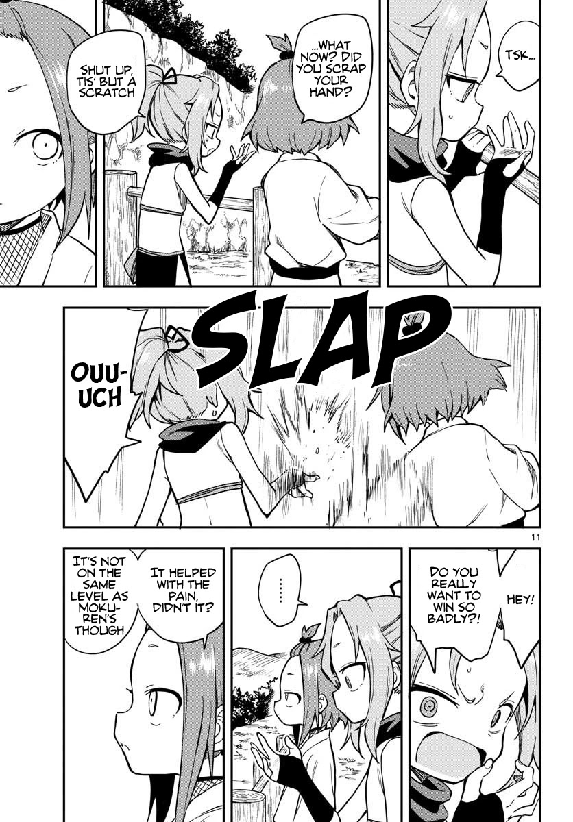 Kunoichi Tsubaki no Mune no Uchi Chapter 52 page 12 - Chapter 52: Back Hip Circle