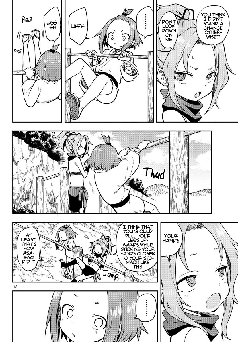 Kunoichi Tsubaki no Mune no Uchi Chapter 52 page 13 - Chapter 52: Back Hip Circle