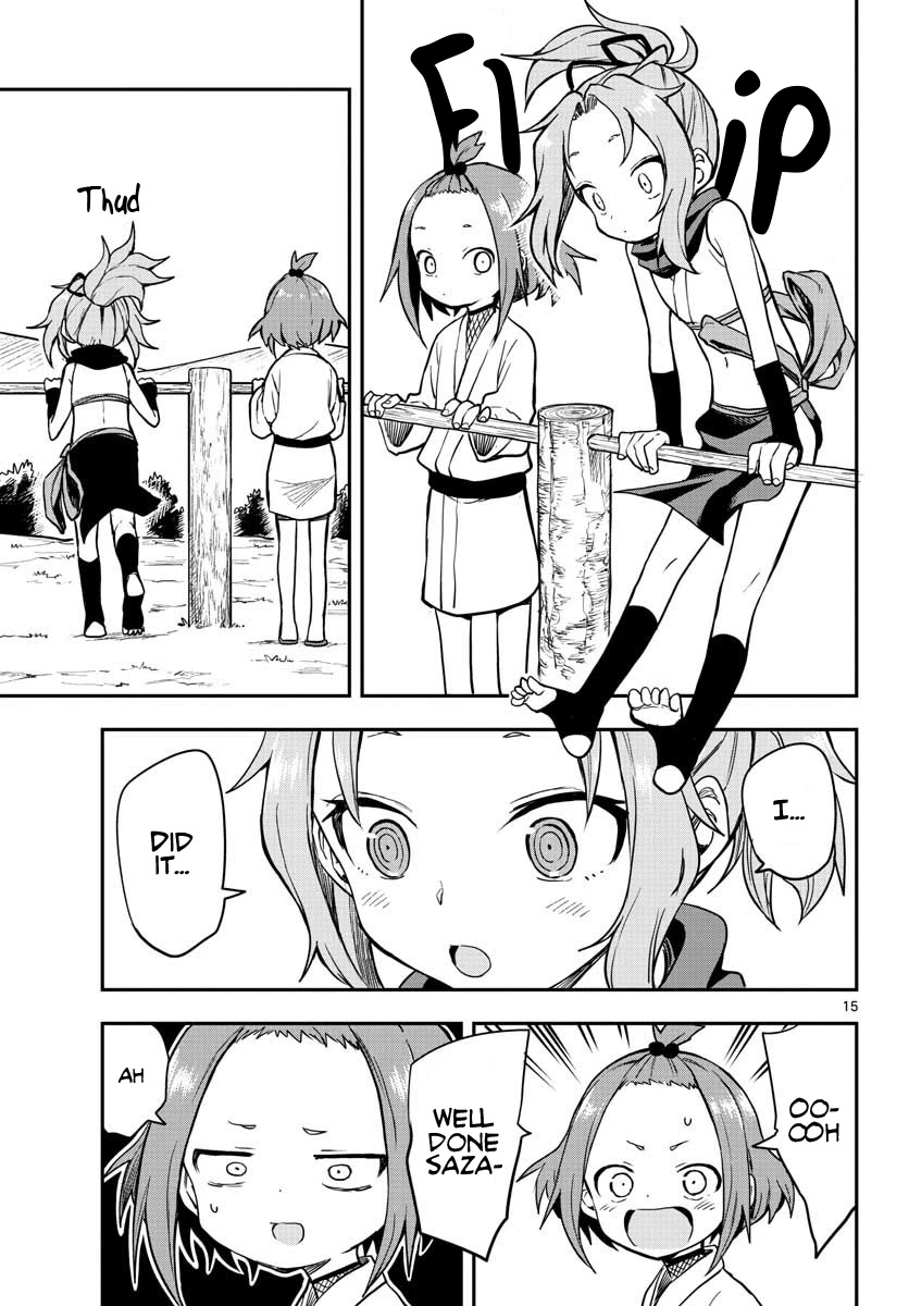 Kunoichi Tsubaki no Mune no Uchi Chapter 52 page 16 - Chapter 52: Back Hip Circle