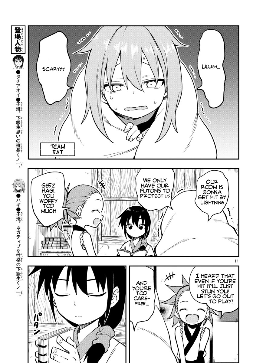 Kunoichi Tsubaki no Mune no Uchi Chapter 53 page 12 - Chapter 53: Stormy Night