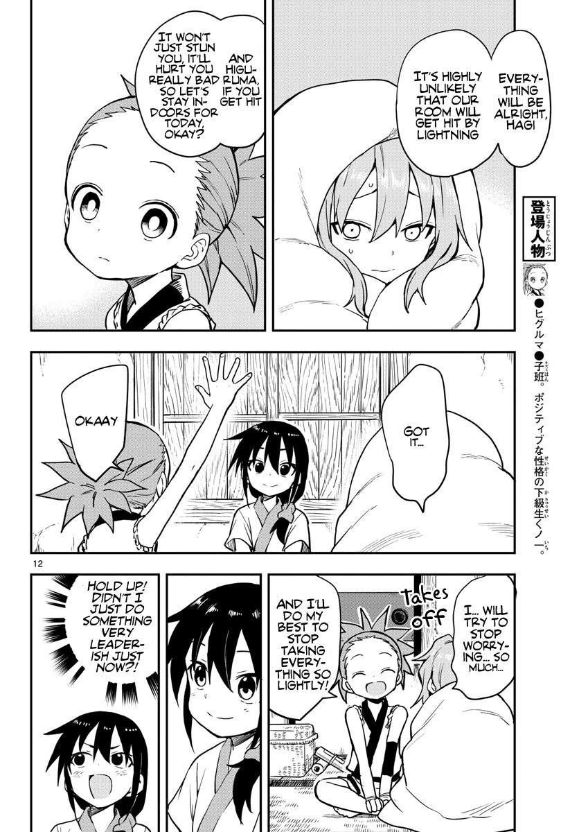 Kunoichi Tsubaki no Mune no Uchi Chapter 53 page 13 - Chapter 53: Stormy Night