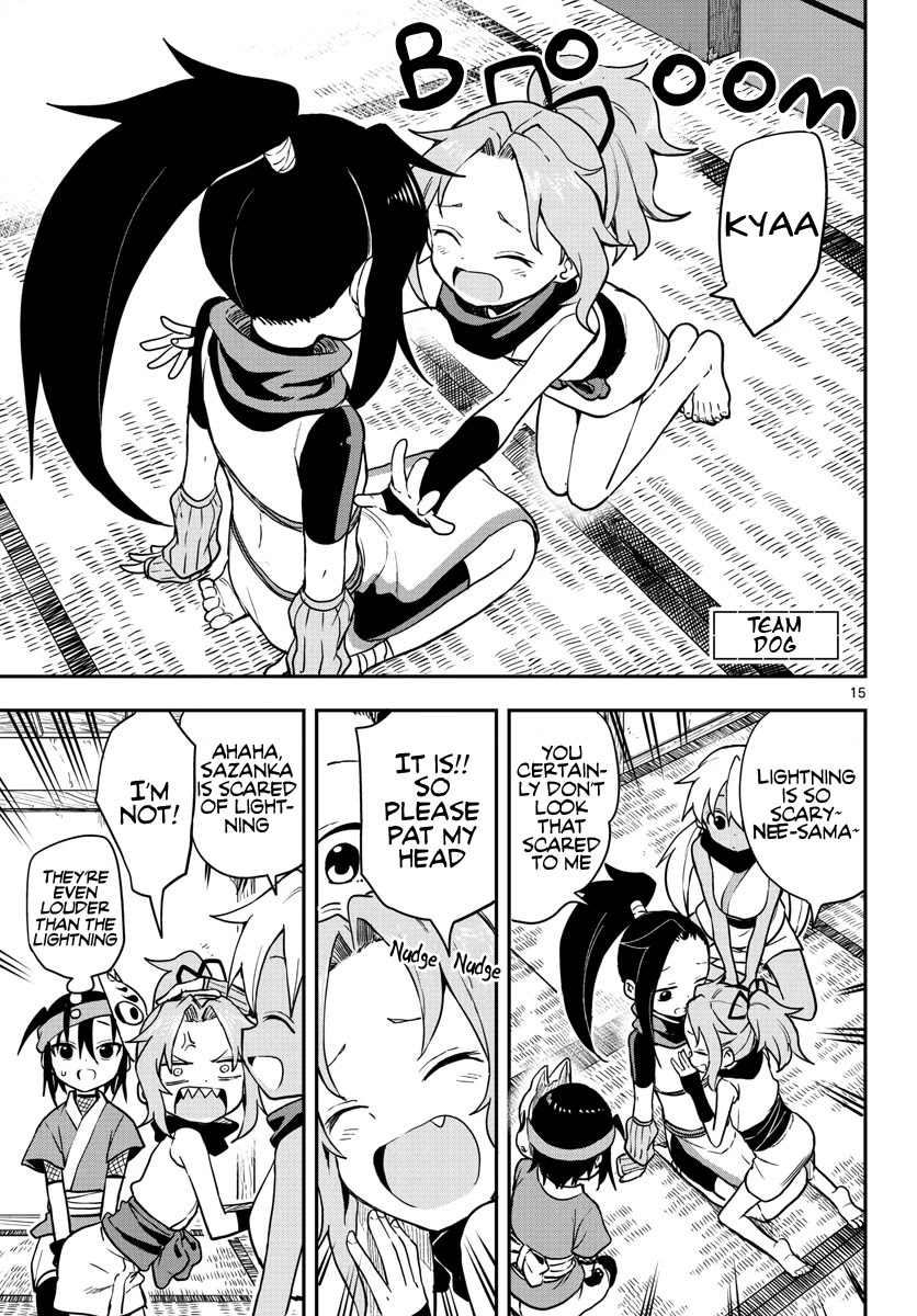Kunoichi Tsubaki no Mune no Uchi Chapter 53 page 16 - Chapter 53: Stormy Night